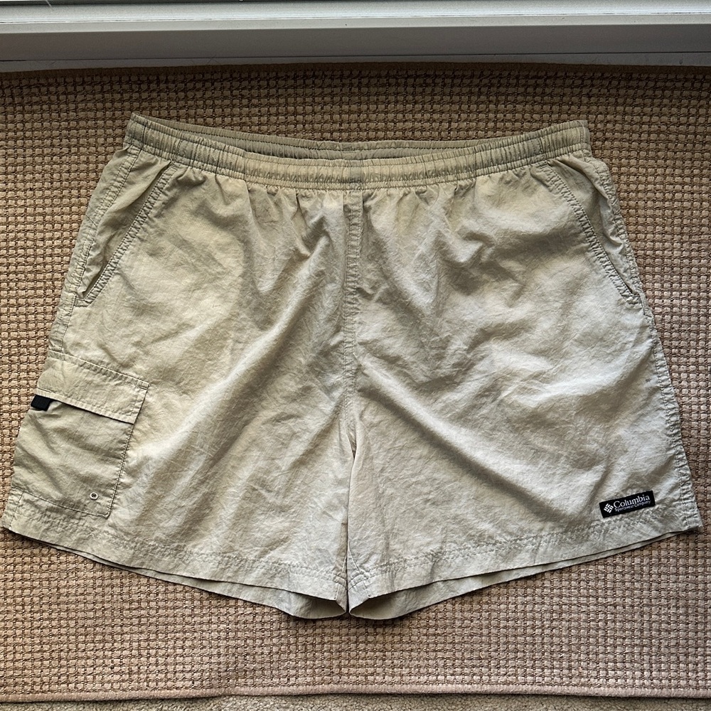 Columbia Women's Tan Athletic Shorts